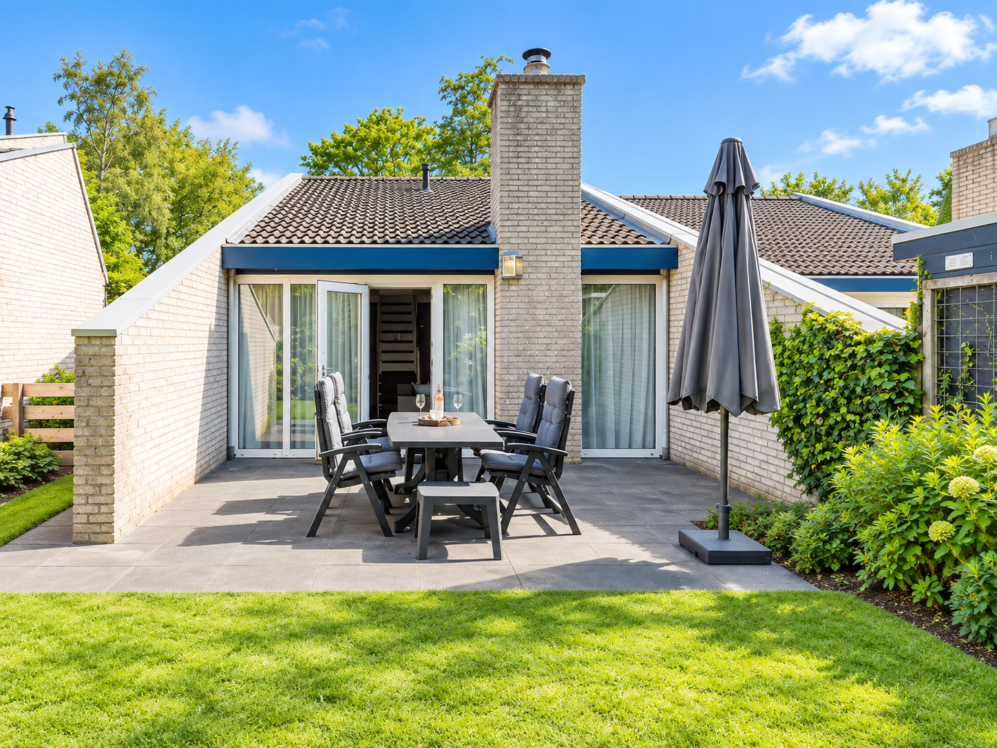 Terras Achtertuin