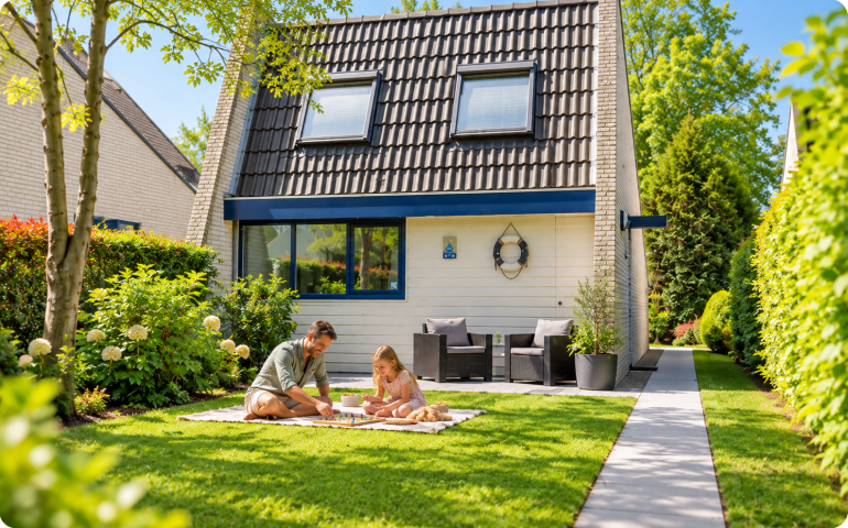 Voortuin spelen